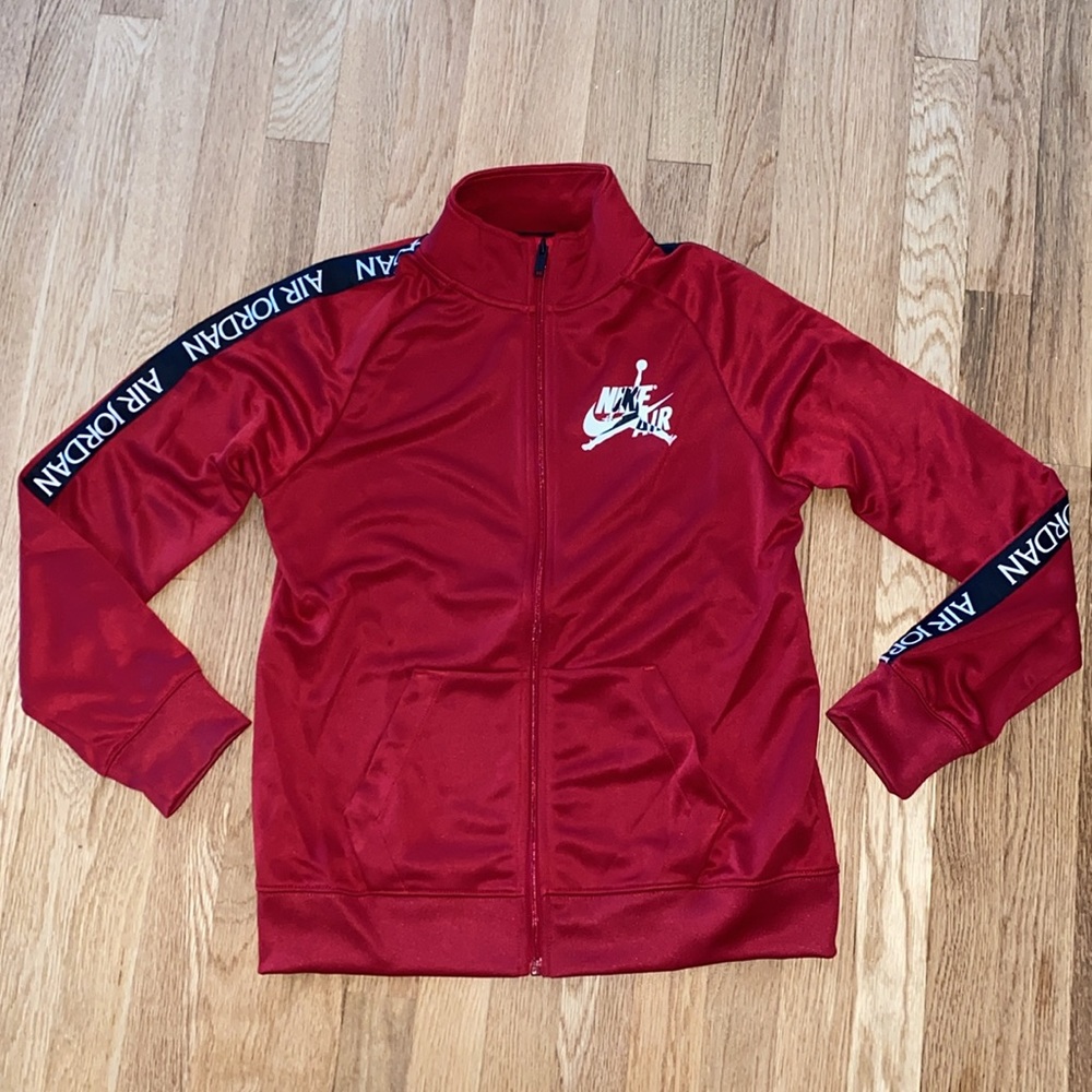 Nike Air Jordan Red Zip Up Jacket